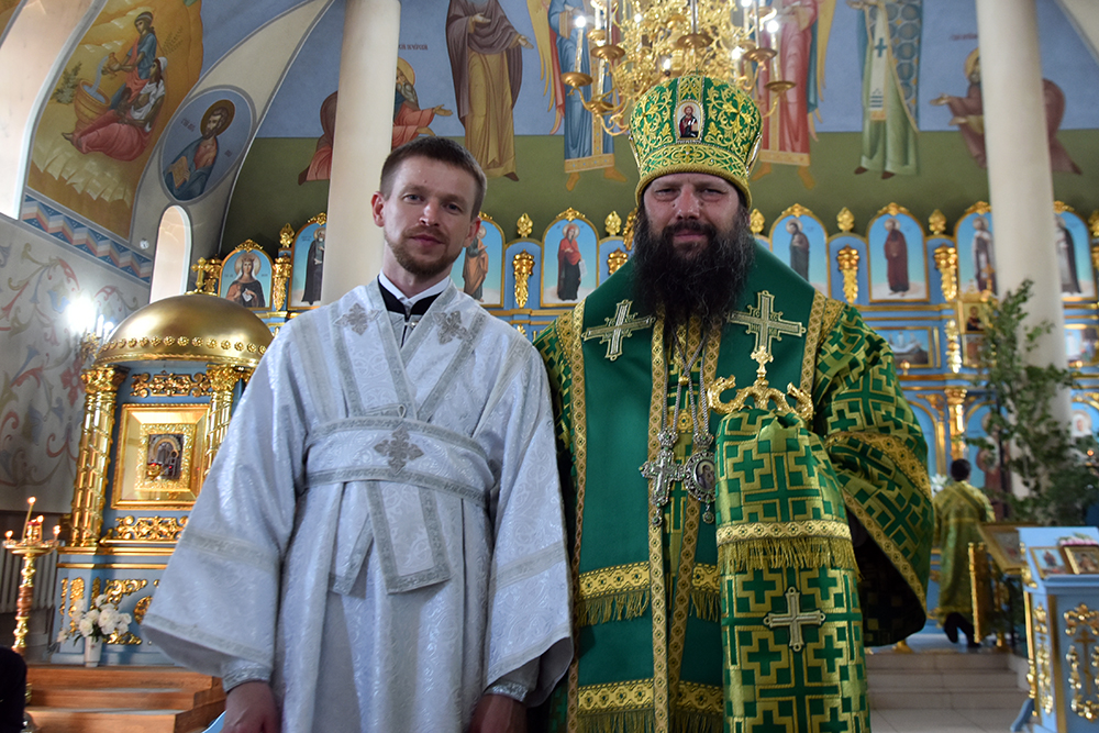 Совершена диаконская хиротония архиерейского иподиакона