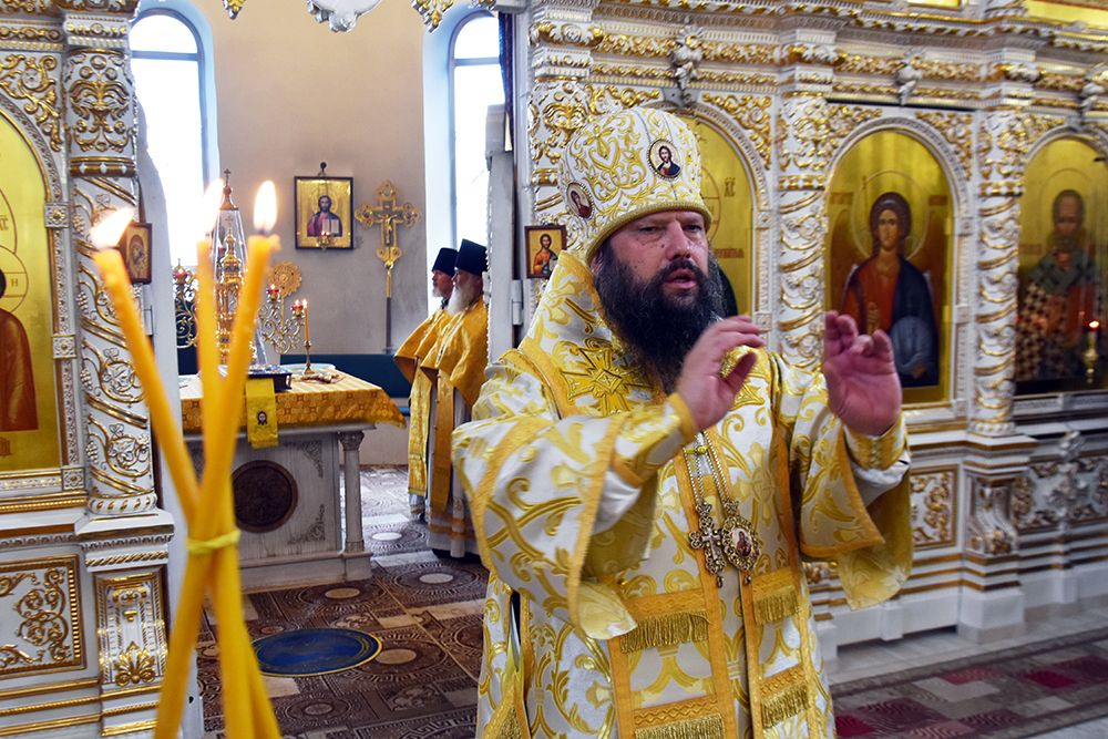 Епископ Гавриил совершил богослужения Недели 14-й по Пятидесятнице [+Видео]