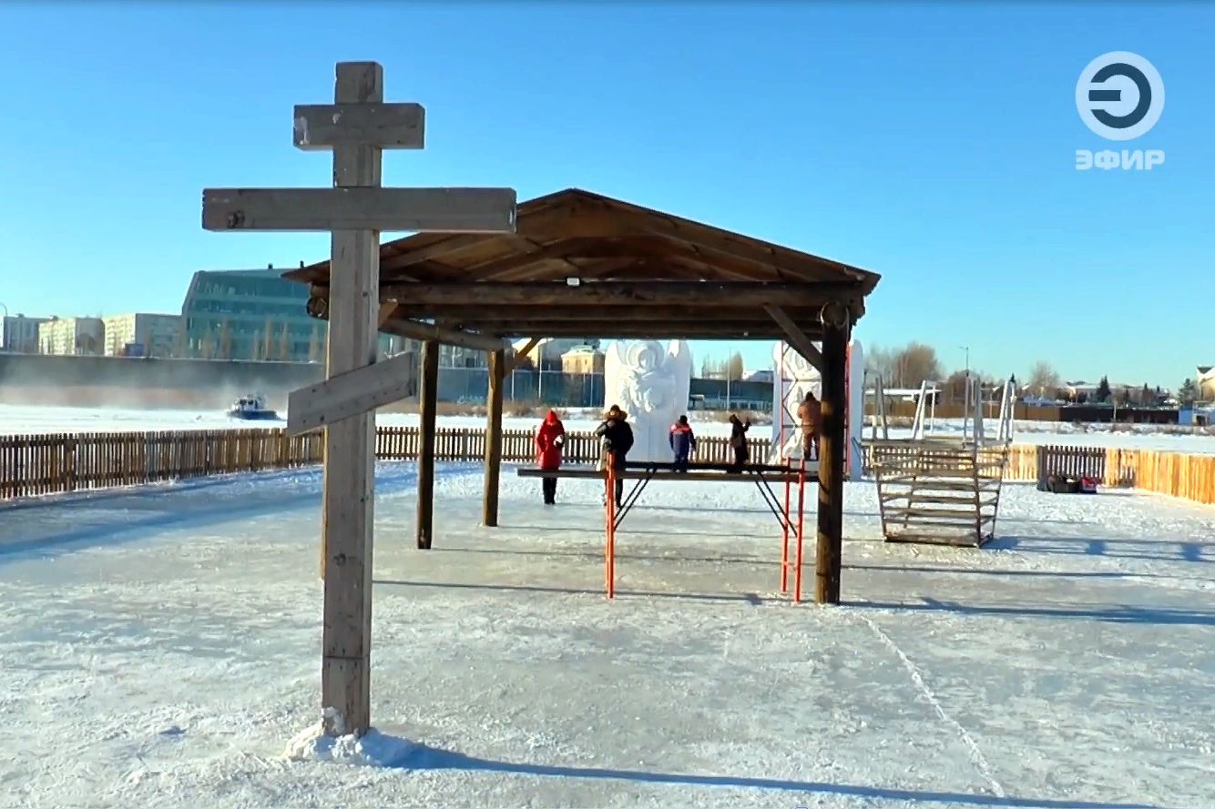 В Челнах готовят купель на реке Мелекеске [+Видео]