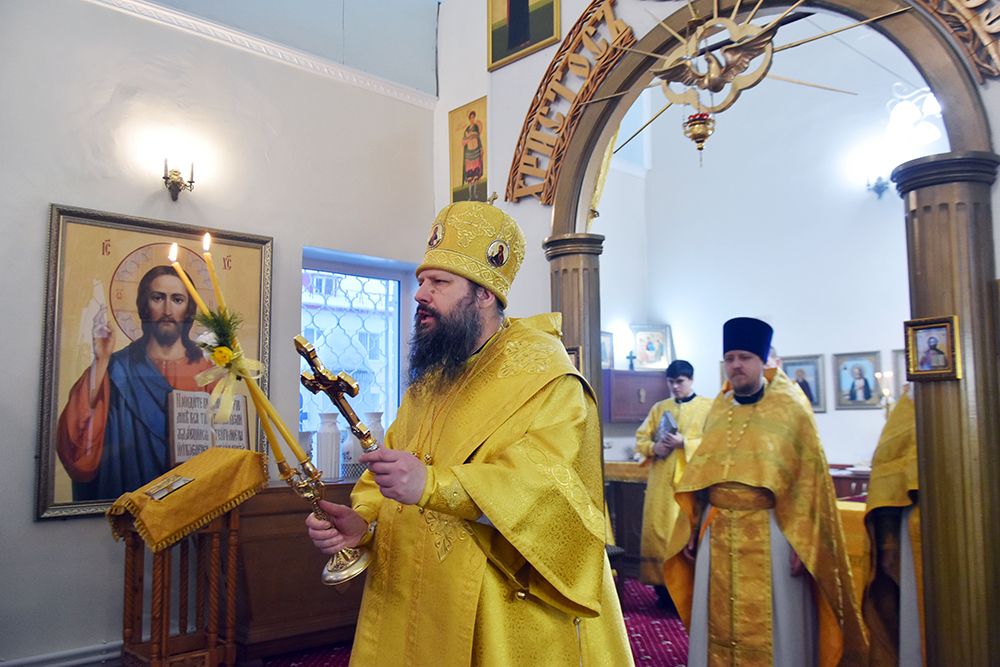 Епископ Гавриил совершил богослужения в Неделю 30-ю по Пятидесятнице [+Видео]