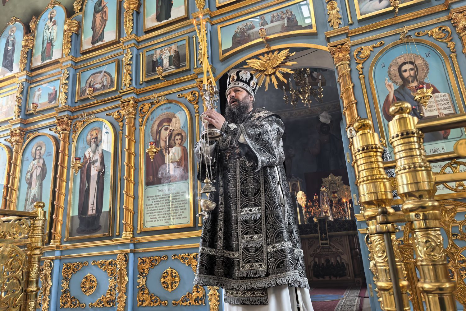 Епископ Гавриил совершил Литургию Преждеосвященных Даров в Елабужском монастыре [+Видео]