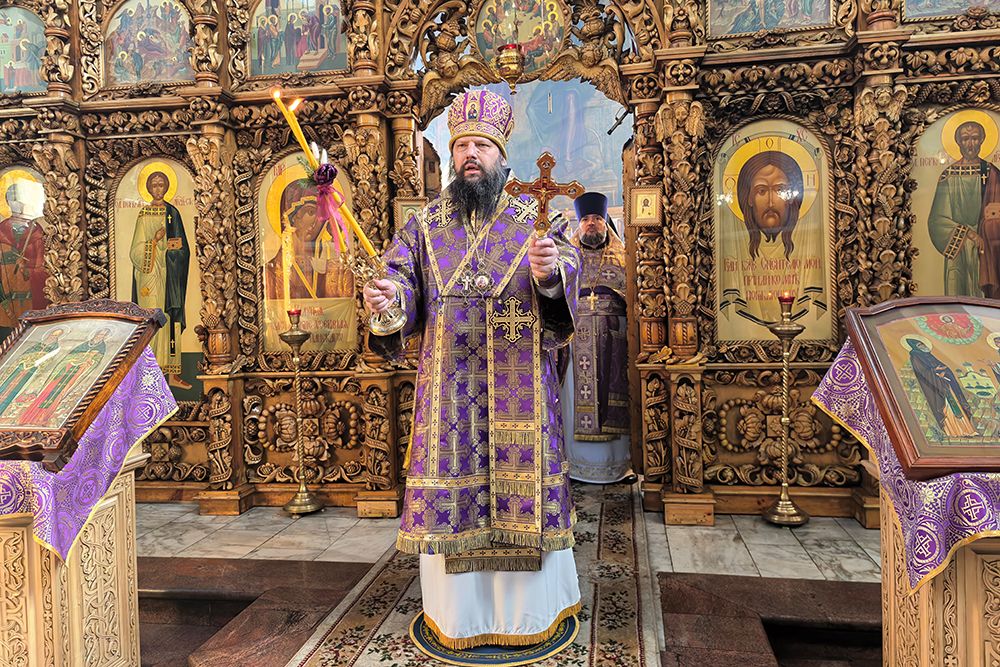 Епископ Гавриил совершил богослужения Недели второй Великого Поста