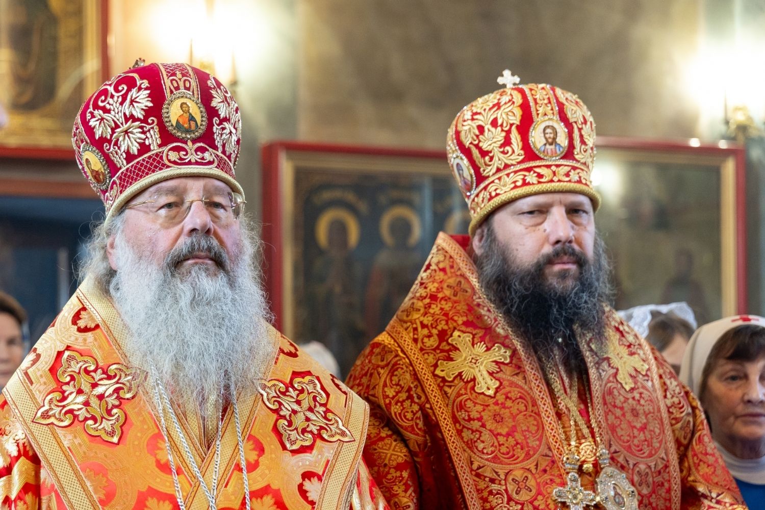 Епископ Гавриил сослужил митрополиту Кириллу в Ксениевском храме в Мамадыше