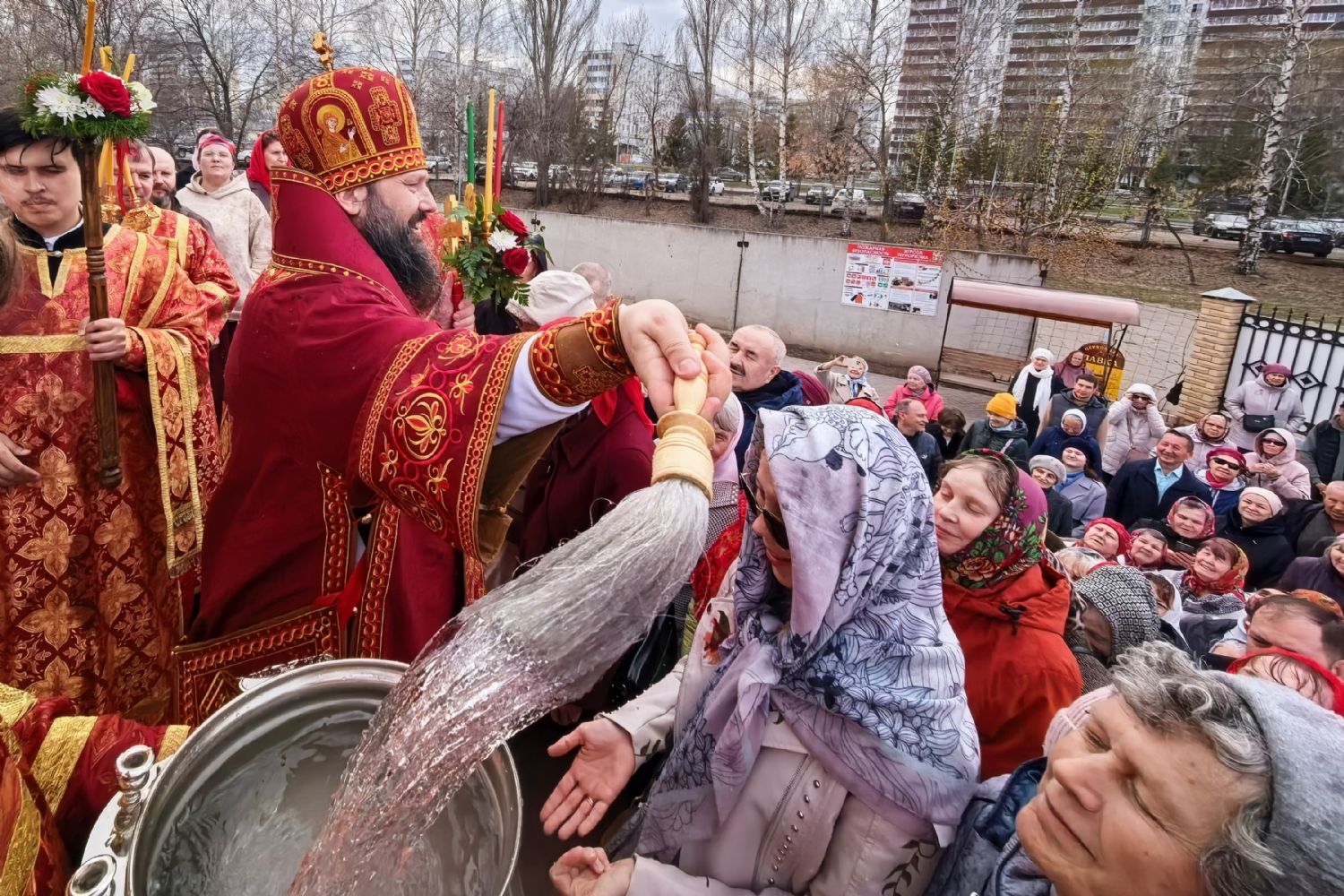 Епископ Гавриил совершил богослужения Недели 2-й по Пасхе, апостола Фомы [+Видео]