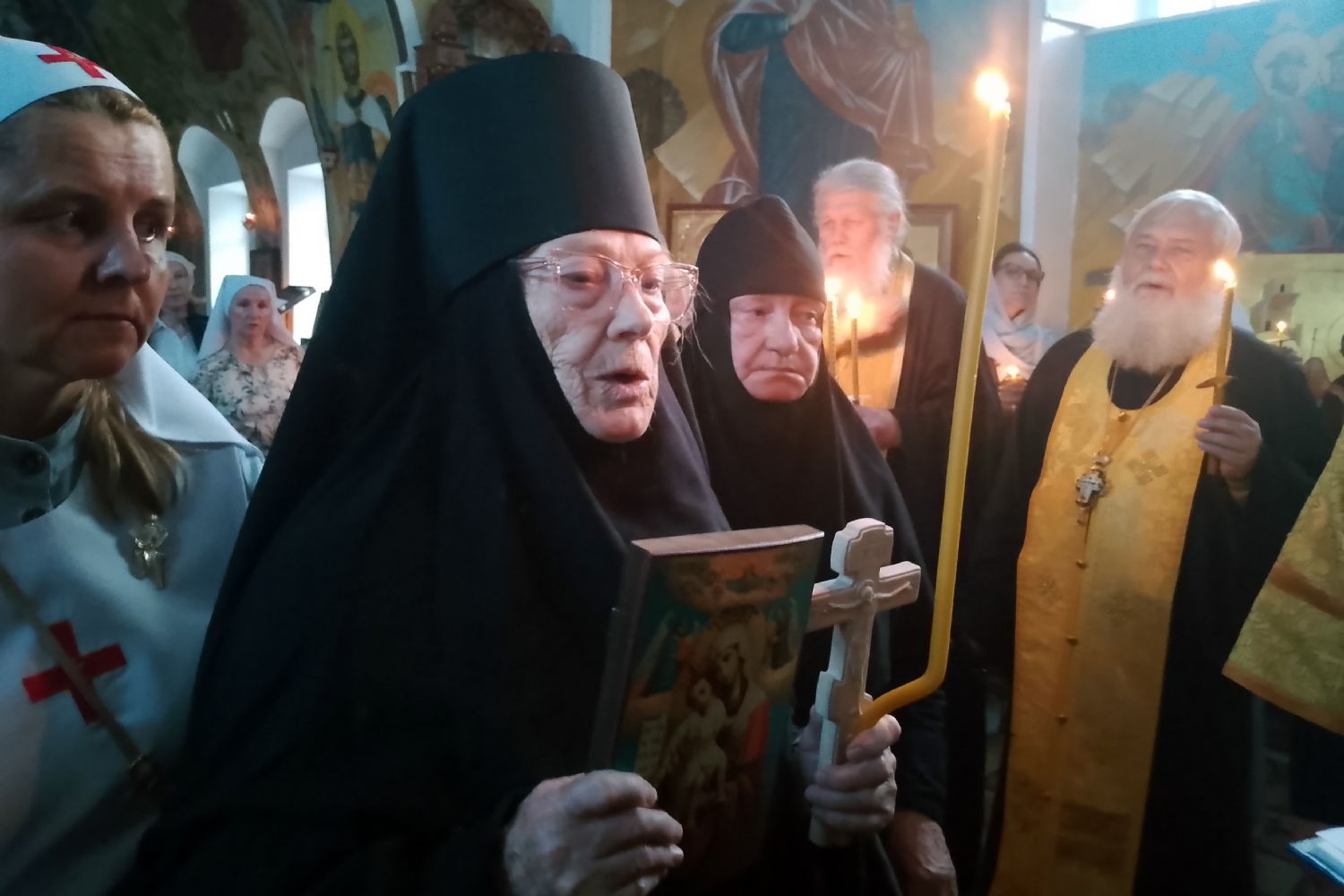 Епископ Гавриил совершил монашеский постриг старшей сестры милосердия