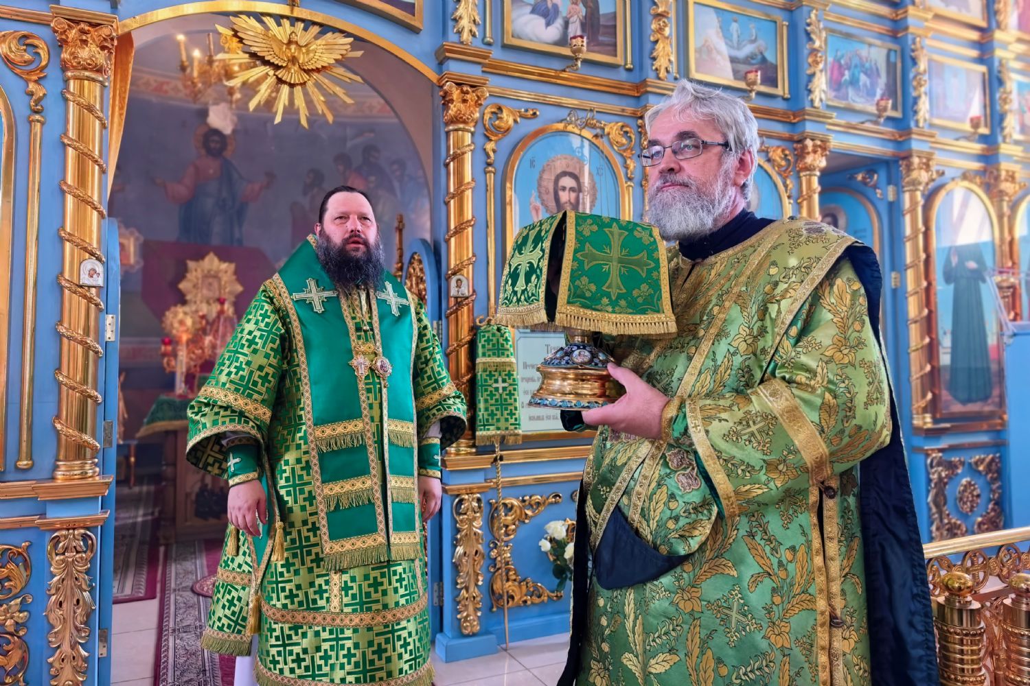 Епископ Гавриил совершил Литургию в Елабужском женском монастыре [+Видео]