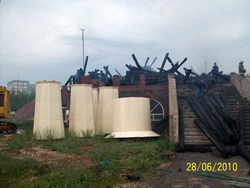 Пожар Рождественского храма в Набережных Челнах. Увеличить изображение. Размер файла: 156,89 Kb [800X600]