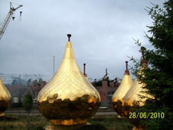 Пожар Рождественского храма в Набережных Челнах. Увеличить изображение. Размер файла: 168,85 Kb [800X600]