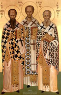 12 февраля Православная Церковь празднует память святых Вселенских учителей и святителей Василия Великого, Григория Богослова и Иоанна Златоуста