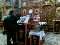 Встреча мощей св. Федора Ушакова. Увеличить изображение. Размер файла: 364,27 Kb [600X450]