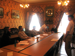 Вступительные экзамены в Казанской Духовной семинарии. Увеличить изображение. Размер файла: 264,3 Kb [800X600]