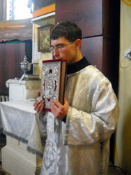 Богослужение в Крещенский сочельник и освящение воды. Увеличить изображение. Размер файла: 82,12 Kb [600X800]