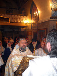 Всенощное бдение в праздник Крещения Господня в Боровецкой церкви г. Набережные Челны. Увеличить изображение. Размер файла: 114,64 Kb [600X800]