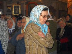 Всенощное бдение в праздник Крещения Господня в Боровецкой церкви г. Набережные Челны. Увеличить изображение. Размер файла: 155,61 Kb [800X600]