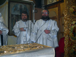 Всенощное бдение в праздник Крещения Господня в Боровецкой церкви г. Набережные Челны. Увеличить изображение. Размер файла: 122,21 Kb [800X600]