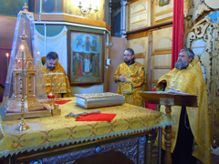 Всенощное бдение в праздник Рождества Иоанна Предтечи. Увеличить изображение. Размер файла: 252,98 Kb [800X600]