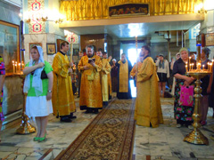 Всенощное бдение в праздник Рождества Иоанна Предтечи. Увеличить изображение. Размер файла: 247,22 Kb [800X600]