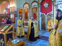 Всенощное бдение в праздник Рождества Иоанна Предтечи. Увеличить изображение. Размер файла: 255,75 Kb [800X600]