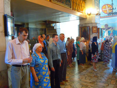 Всенощное бдение в праздник Рождества Иоанна Предтечи. Увеличить изображение. Размер файла: 215,85 Kb [800X600]