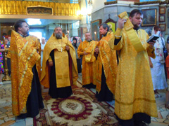 Всенощное бдение в праздник Рождества Иоанна Предтечи. Увеличить изображение. Размер файла: 219,28 Kb [800X600]