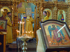 Всенощное бдение в праздник Рождества Иоанна Предтечи. Увеличить изображение. Размер файла: 259,04 Kb [800X600]