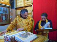 Всенощное бдение в праздник Рождества Иоанна Предтечи. Увеличить изображение. Размер файла: 229,95 Kb [800X600]