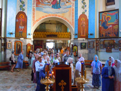 Всенощное бдение в праздник Рождества Иоанна Предтечи. Увеличить изображение. Размер файла: 238,53 Kb [800X600]