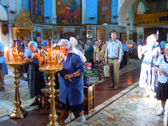 Божественная литургия в день Рождества Иоанна Предтечи. Увеличить изображение. Размер файла: 266,18 Kb [800X600]