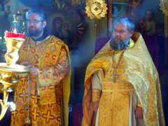 Божественная литургия в день Рождества Иоанна Предтечи. Увеличить изображение. Размер файла: 242,6 Kb [800X600]