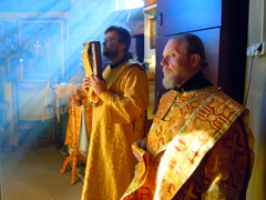 Божественная литургия в день Рождества Иоанна Предтечи. Увеличить изображение. Размер файла: 227,43 Kb [800X600]