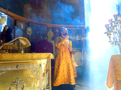 Божественная литургия в день Рождества Иоанна Предтечи. Увеличить изображение. Размер файла: 197,59 Kb [800X600]