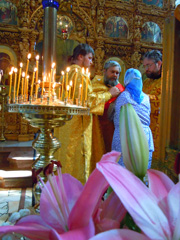 Божественная литургия в день Рождества Иоанна Предтечи. Увеличить изображение. Размер файла: 241,61 Kb [600X800]