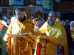 Божественная литургия в день Рождества Иоанна Предтечи. Увеличить изображение. Размер файла: 208,21 Kb [800X600]