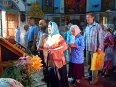 Праздник святых апостолов Петра и Павла в Боровецкой церкви. Увеличить изображение. Рамер файла: 239,44 Kb [800X600]