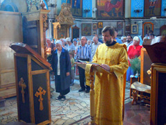 Праздник святых апостолов Петра и Павла в Боровецкой церкви. Увеличить изображение. Рамер файла: 252,29 Kb [800X600]