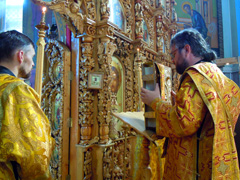 Праздник святых апостолов Петра и Павла в Боровецкой церкви. Увеличить изображение. Рамер файла: 302,52 Kb [800X600]