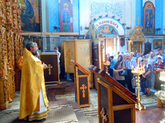 Праздник святых апостолов Петра и Павла в Боровецкой церкви. Увеличить изображение. Рамер файла: 274,76 Kb [800X600]