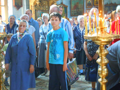 Праздник святых апостолов Петра и Павла в Боровецкой церкви. Увеличить изображение. Рамер файла: 242,03 Kb [800X600]