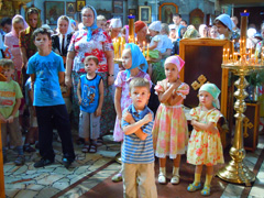 Праздник святых апостолов Петра и Павла в Боровецкой церкви. Увеличить изображение. Рамер файла: 277,99 Kb [800X600]