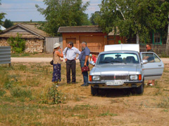 Поездка клириков Боровецкой церкви в с. Анзирка. Увеличить изображение. Размер файла: 263,29 Kb [800X600]