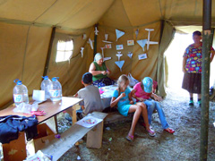 Поездка клириков Боровецкой церкви в с. Анзирка. Увеличить изображение. Размер файла: 230,97 Kb [800X600]