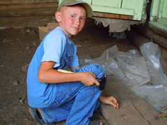 Поездка клириков Боровецкой церкви в с. Анзирка. Увеличить изображение. Размер файла: 185,85 Kb [800X600]