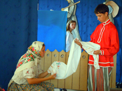 Спектакль "Необойденный дом" театральной студии собора "12". Увеличить изображение. Размер файла: 441,42 Kb [800X600]