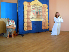 Спектакль "Необойденный дом" театральной студии собора "12". Увеличить изображение. Размер файла: 399,4 Kb [800X600]