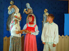 Спектакль "Необойденный дом" театральной студии собора "12". Увеличить изображение. Размер файла: 515,16 Kb [800X600]