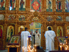 Всенощное бдение в праздник Преображения Господня. Увеличить изображение. Размер файла: 174,19 Kb [800X600]