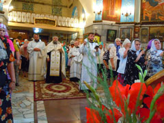 Всенощное бдение в праздник Преображения Господня. Увеличить изображение. Размер файла: 141,7 Kb [800X600]