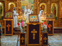 Всенощное бдение в праздник Преображения Господня. Увеличить изображение. Размер файла: 151,38 Kb [800X600]