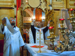 Всенощное бдение в праздник Преображения Господня. Увеличить изображение. Размер файла: 144,36 Kb [800X600]