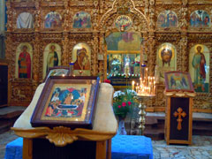 Всенощное бдение в день праздника Успения Божией Матери.Увеличить изображение. Размер файла: 159,78 Kb [800X600]